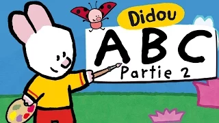 Apprendre l'Alphabet avec Didou | N à Z (Partie 2) HD , plus 🎨 ici ⬇⬇⬇