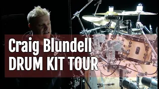 Craig Blundell's Steve Hackett Genesis Revisited World Tour Drum Kit