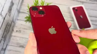 Обзор iPhone 13 128 Red