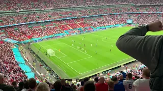 England vs Germany Euro 2020 Final Whistle | Fans Reaction Wembley Stadium