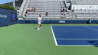 Sebastian Korda smooth Groundstrokes at US Open practice