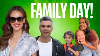 Jessica Alba's Family Fun Day In Los Angeles