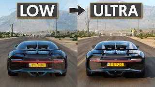 LOW vs ULTRA - Forza Horizon 5 | Graphics Comparison | Toast