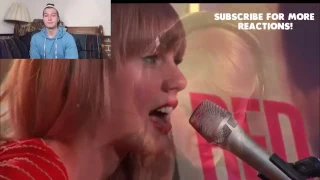 Reactions Funny adorable Taylor Swift REAL VOICE WITHOUT AUTO TUNE Reaction!