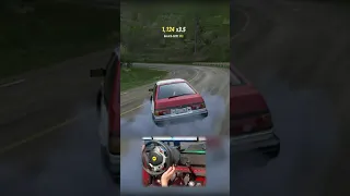 Forza Horizon 5 -  stock (ish)AE86 Drifting w Wheelcam