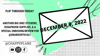 FLIP THROUGH FRIDAY :: UNBOXING WATERCOLOR SET, STICKERS, MARKERS, & MORE!