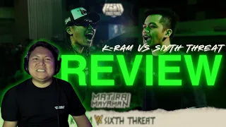 Pangil Sa Pangil: SIXTH THREAT vs K-RAM | SIXTH THREAT POV | REVIEW