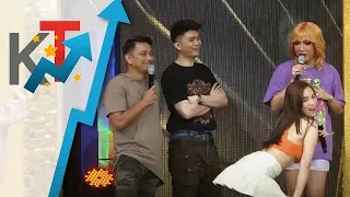 Vice ginaya kung pano iniwas ni Jhong ang mata niya kay Jackie