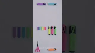 how to use highlighters pens in books