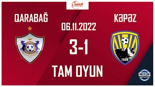 Qarabağ 3:1 Kəpəz | Misli Premyer Liqası, 13-cü tur | TAM OYUN