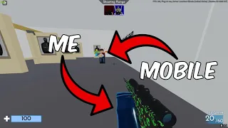 Mobile Hitboxes Be Like.... (ROBLOX ARSENAL)