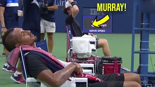 Tennis Most "Bizarre" Match! (The Day Nick Kyrgios and Andy Murray Made the Crowd EXPLODE)