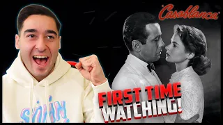 FILM STUDENT WATCHES *CASABLANCA (1942)* FOR THE FIRST TIME | MOVIE REACTION (IMDB TOP 100)