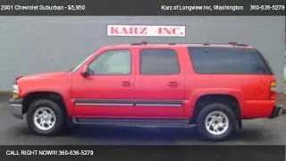 2001 Chevrolet Suburban LT-PKG, 4X4, 4-DOOR - for sale in Longview, Washington 98632