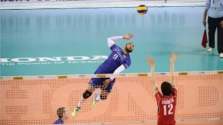 TOP 20 Amazing Angle Of Attack | Monster Volleyball 3rd Meter Spike (HD)