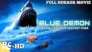 Blue Demon | Full Classic Horror Movie | Free Jaws Movie | HD Movie | Retro Central