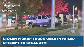 Stolen pickup truck used to try (and fail) stealing Prineville bank ATM