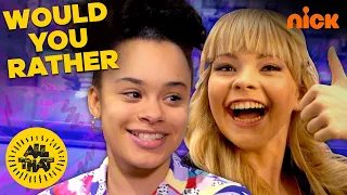The All That Cast Plays Would You Rather! | All This On All That Ep.1 | All That