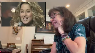 Music Teacher reacts to Lara Fabian - Adagio -live version this time