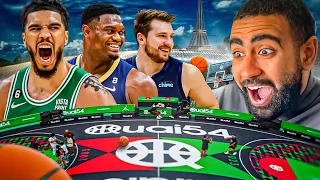 J'AI INTERVIEWÉ JAYSON TATUM LUKA DONCIC ET ZION WILLIAMSON AU QUAI 54 !