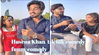 Husena Khan vs Rj kevar and funny comedy tik tok comedy