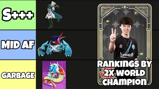 EVERY Pokemon Ranked from BEST to WORST in Competitive Pokemon UNITE