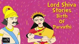 Lord Shiva and Parvati Stories - Birth Of Parvathi - Animated Mythological Story