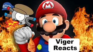 Viger Reacts to SMG4's "Mario's Spicy Day"