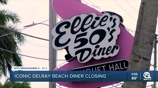 Iconic 1950's-style diner closing in Delray Beach