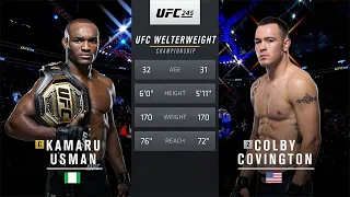 Камару Усман vs Колби Ковингтон 2 UFC 268 | ПОЛНЫЙ БОЙ