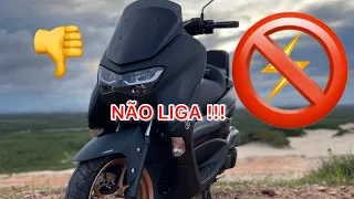 A Nmax não está ligando.