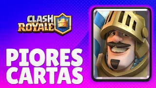 10 PIORES CARTAS DO CLASH ROYALE! TEMPORADA 35