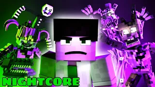 Disconnected Full Movie NIGHTCORE (EnchantedMob) FNAF Animated Minecraft Music Video #FnafNightcores