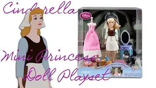 Cinderella mini princess doll playset disney store - обзор (КУКЛЯХИ)