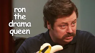 ron swanson being overdramatic for 10 minutes 15 seconds | Parks and Recreation | Comedy Bites