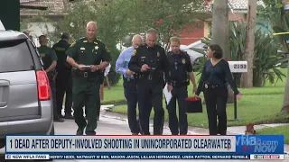 Suspect shot dead by deputy in unincorporated Clearwater