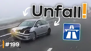 Unfall auf Autobahn und rückwärts zurück in die Ausfahrt! 🥶 | #GERMAN #DASHCAM | #199