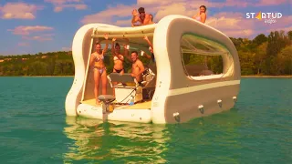 Epic Watercrafts: Inflatable 2-Story e-Catamaran, Arkup 75 & Anthenea - Luxury Living on Water!