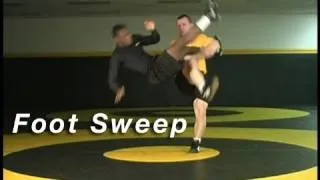 Foot Sweep from Single Leg - Cary Kolat Wrestling Moves