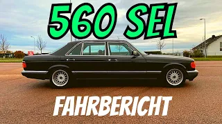Mercedes Benz 560 SEL - Fahrbericht