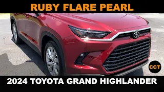 2024 Toyota Grand Highlander - Ruby Flare Pearl