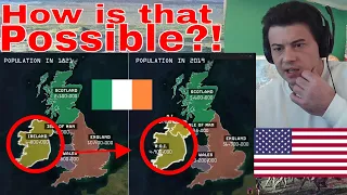 American Reacts Why Ireland Has Fewer People Than 200 Years Ago