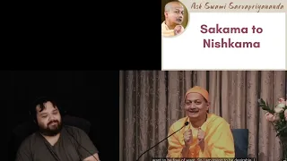 Swami KarmaYoga Sakama To Nishkama React