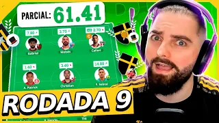 CARTOLA FC #9 RODADA | MEU LATERAL VAI SURPREENDER!