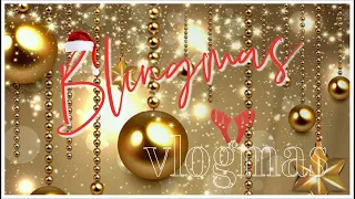 VLOGMAS | BLINGMAS DAY 3 |  LIVE CRAFT WITH ME PART 2