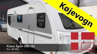 Knaus Sport 580 QS  - Campingvogn med Køjer