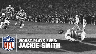 Jackie Smith's Super Bowl Blunder! | NFL's Worst Plays Ever