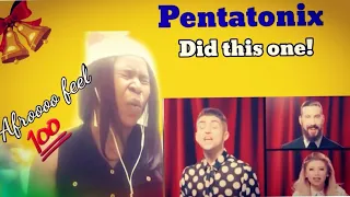 Singer Reacts - Pentatonix - O Come All Ye Faithful - They sure Dis this one!