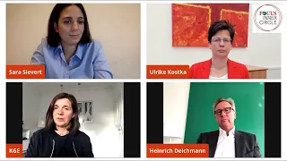 FOCUS Inner Circle digital mit Katrin Göring-Eckardt, Ulrike Kostka und Heinrich Deichmann