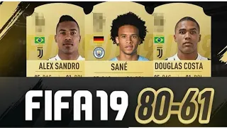 FIFA 19 ratings: Confirmed 80-61 best players – Ozil, Matic, Otamendi is rated higher than Van Dijk